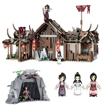 Çin Animasyon Ve TV Serisi Mo Dao Zu Shi Toplu Burial Hill MOC Modeli Yapı Blok Seti Oyuncaklar çocuk Hediyeler İçin