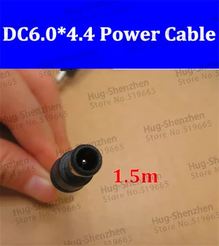 20 ADET/GRUP DC güç kablosu DC6.0*4.4 bağlayıcı pin 18AWG 1.5 M kablo ile sony laptop için güç kablosu