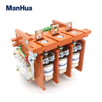 ManHua güç sistemi CKJ5 Anma akımı160a 1140VAC AC kontaktör Üç fazlı vakum kontaktörü