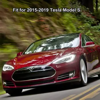 Floot Paspaslar Ön ve Arka Tesla S Modelleri ıçin 2017-2020 Tüm Hava Su Geçirmez ve Giyilebilir Ayak Pedi Model S
