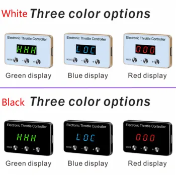 2 Renk altı renkli ekran Araba elektronik gaz kelebeği Denetleyicisi Otomatik Pedalı Hızlandırıcı Komutanı KIA SPORTAGE 2.7 L 2005-2010