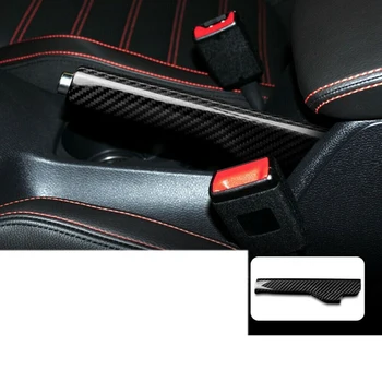 Araba el freni kulpları topuzu kapak koruyucu karbon Fiber Scirocco EOS Golf GOC için