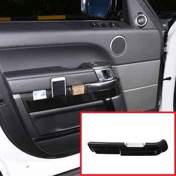 1 Adet Yedek Parçalar Karbon Fiber Kapı Paneli saklama kutusu Land Rover Range Rover Sport-2018 İçin