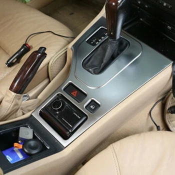 Araba vites dekoratif Merkezi Kontrol vites paneli Kapak Cap için-BMW 5 Serisi E39 96-03