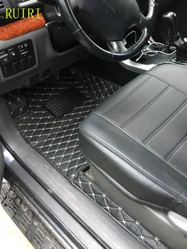 İyi kalite! Lexus GX 470 için özel paspaslar ve Gövde mat 7 koltuklar 2009-2002 GX470 2005 için su geçirmez halılar, ücretsiz kargo